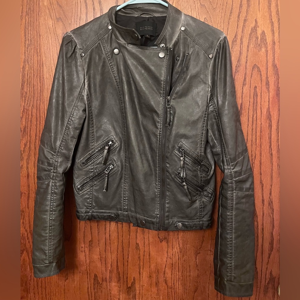 Blu Pepper Dark Gray Jacket